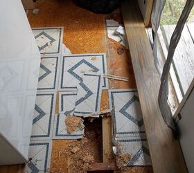my own boardwalk, flooring, yuck