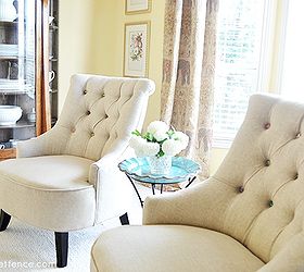 my traditional meets french country living room makeover, home decor, living room ideas