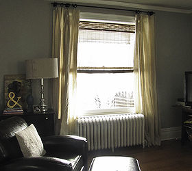 no sew fringe curtains and diy curtain rods, home decor, reupholster, window treatments, finished