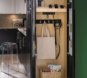 creative uses for a tall cabinet pantry not for just food anymore all cabinetry, home decor, kitchen cabinets