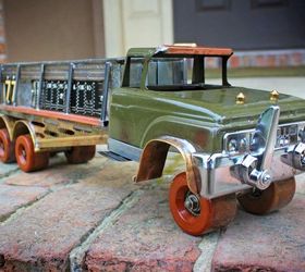 repurposed roller skate heavy hauler truck, repurposing upcycling, Repurposed Roller Skate Heavy Hauler by GadgetSponge com