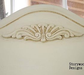 a headboard bench with a story to tell, diy, painted furniture, repurposing upcycling