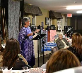 the hometalk meetup that loved on junk and africa, gardening, We even had an African missionary among us Brenda Tjosvold spoke to us about her 30 years as an African missionary Her speech was absolutely riveting and had us in stitches for most of the night