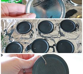 mason jar crafts diy chalkboard tags, chalkboard paint, crafts, mason jars