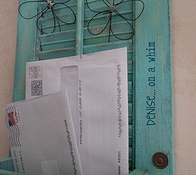 repurposing a shutter in 2 ways, home decor, repurposing upcycling