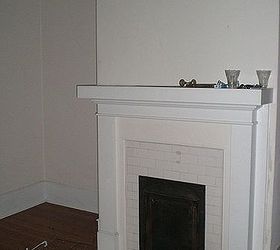 a penny for your thoughts, diy, fireplaces mantels, how to, wall decor, Our fireplace when we first bought the home in 2008