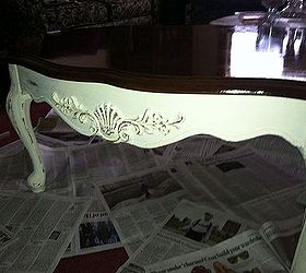 painted coffee table inspired by tonya miller dean hemets 1964 coffee table, chalk paint, painted furniture