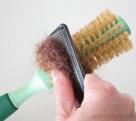 when is the last time you cleaned your hair brush, cleaning tips