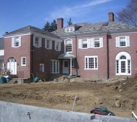 pool location too close for comfort with trd, hydrangea, landscape, outdoor living, pool designs, Pools new location
