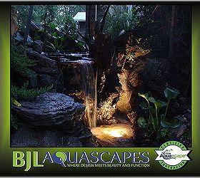 pondless waterfalls disappearing waterfalls waterfall ideas in new jersey bjl, landscape, outdoor living, ponds water features, If your not adding the LED lighting in your waterfall designs your not adding the finishing touches to prolong the enjoyment of your pondless water feature