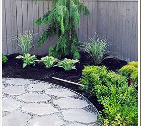 fire pit patio, outdoor living, patio, Fill with pea stone Landscape around the patio