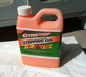 my trick to make furniture stripping super easy, painted furniture, My favorite paint stripper