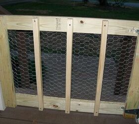 porch gate with latch, decks, outdoor living, porches, Back of gate