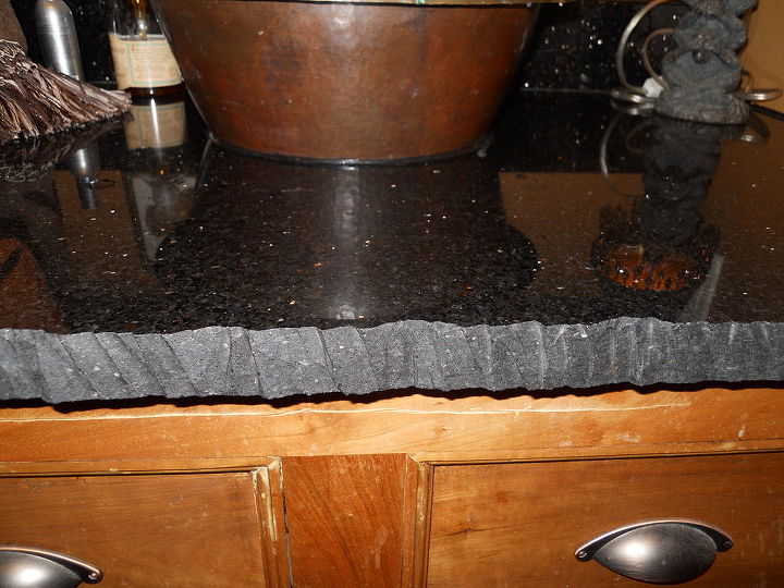 have you ever seen a chiseled edge on granite do you like it i like it for a, home decor, kitchen cabinets