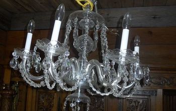 Does anyone know how to clean a crystal chandelier?