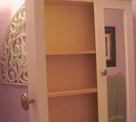mirror for the bathroom, Extra storage