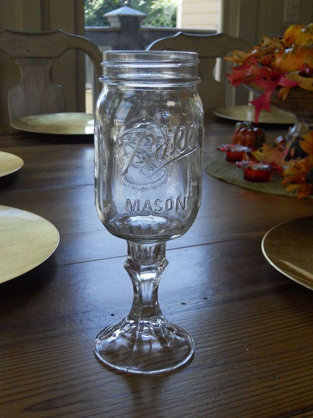 here is an awesome diy project for you it is a lovely gift redneck wine glasses, crafts, mason jars, I must be a redneck cause I think that these are sensational