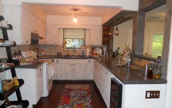 Kitchen remodel is finished! My son Lance had help from his fiance and our entire family to accomplish his Kitchen
