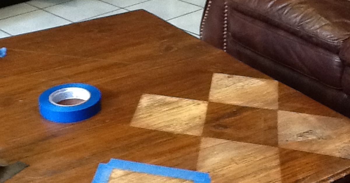 Coffee Table Makeover (without Paint!) | Hometalk