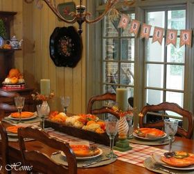 southern home fall tour, seasonal holiday d cor, wreaths, It s OK to mix fresh and faux pumpkins