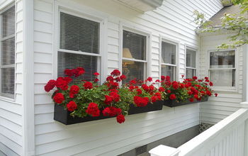 This is a lovely wheelchair ramp that my friend Katie Cooper Cauthen designed for her mom.  I love the window boxes that