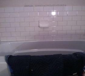 subway tile is back start new all bathrooms makeover at powder spring griffith s, bathroom ideas, tiling
