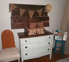 burlap, crafts, home decor, pallet, repurposing upcycling, Love how it turned out