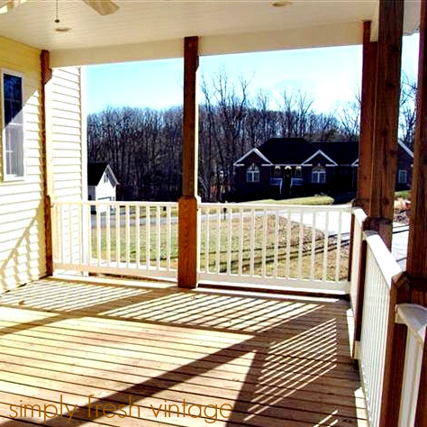 side porch makeover part one, decks, diy, how to, patio, porches, woodworking projects
