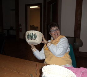 basket weaving class i took and basket i made 11 3 12, crafts, Another basket done nice we are all getting there