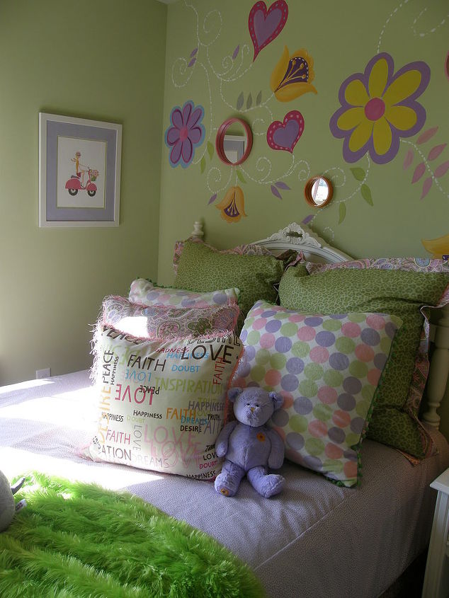 fun tween room i recently painted, bedroom ideas, home decor, painting