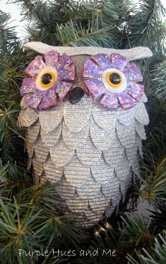 create a glitzy owl, crafts, seasonal holiday decor, Hope you ve been inspired