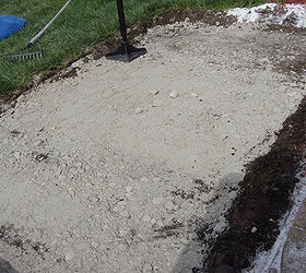 diy sandbox, Patio paver sand with tamping complete