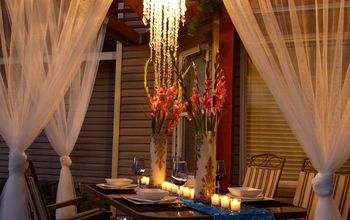 Beautiful Outdoor Area On a $100 Budget!