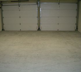 what would a white epoxy floor do for a garage well here is one we did for a, flooring, garages, Ok so here we are mid term preparation