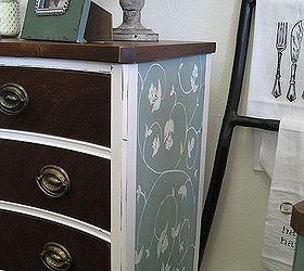 chic painted dresser redo, painted furniture
