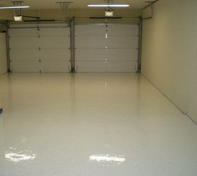what would a white epoxy floor do for a garage well here is one we did for a, flooring, garages, Ah coating installed looking HOT