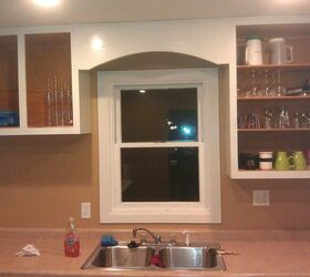 from green to a dream our kitchen cabinets get painted, doors, kitchen cabinets, kitchen design, painting, woodworking projects
