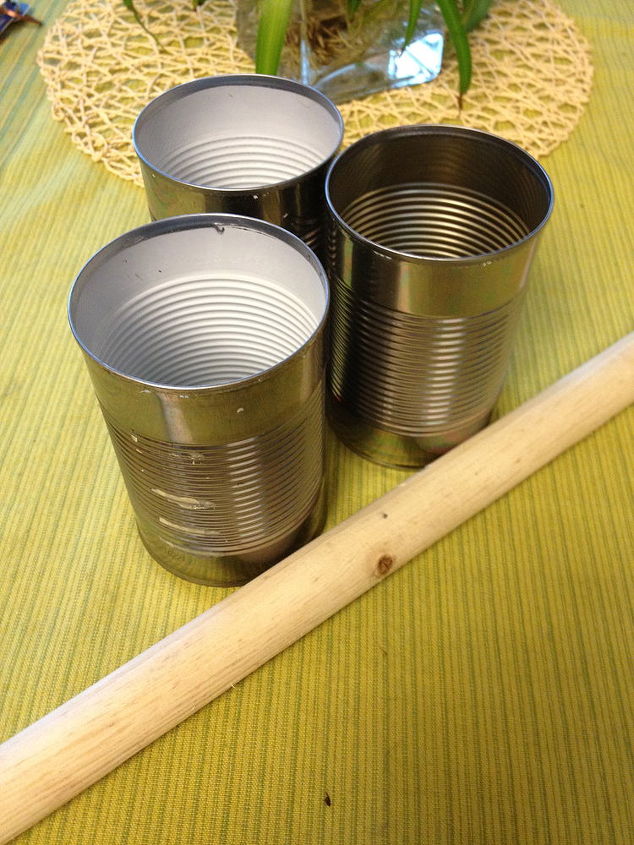 soup can caddy, crafts, home decor, patio