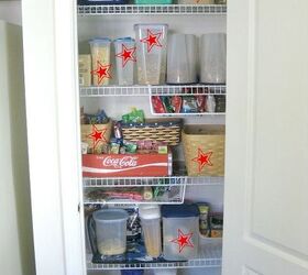 american made kitchen organizing, kitchen design, organizing, And the pantry goes All American with containers that were all manufactured here in the US of A