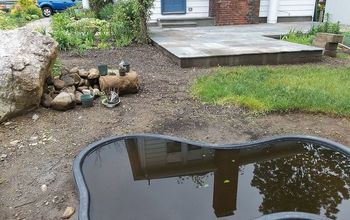 Finishing an Outdoor Pond