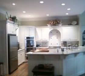 repainted this modern kitchen refinished ceiling walls trim interesting factiod