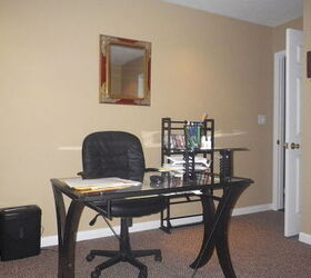 changes in our home that was built in the 1970 s, home decor, home improvement, Additional view of office