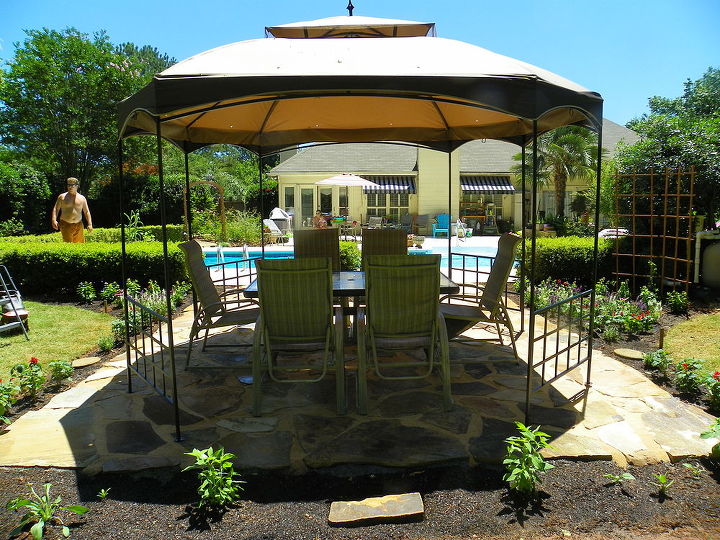 patio and canopy installation, landscape, outdoor living, patio