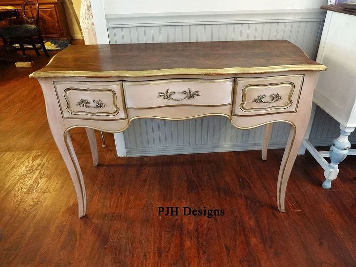 a french provincial redo, painted furniture, After
