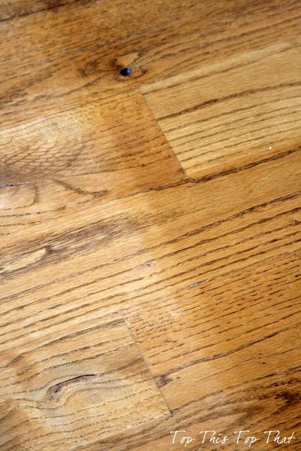 the best hardwood floor advice you will get today, flooring, hardwood floors, home maintenance repairs, Before If you look you can see a line that seperates where a rug lays on the floor