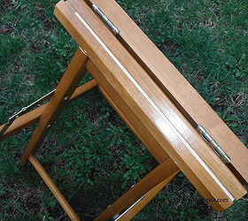 diy director s chair canvas, outdoor furniture, outdoor living, painted furniture, If the dowel rod is missing measure your chair and cut a one for each side of your chair
