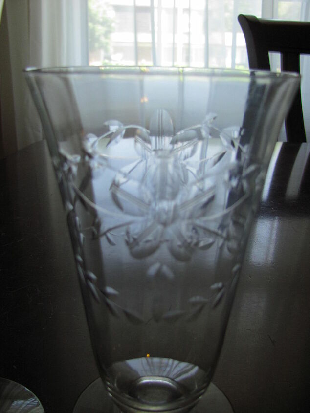 can anyone identify this stemware i have had it for years, crystal stemware detail of etching