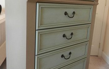 Before and After of a New Chest of Drawers