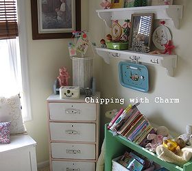 lofted cottage bed for our little girl s dream room, bedroom ideas, diy, home decor, painted furniture, repurposing upcycling