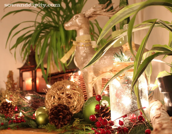 cream gold and cranberry christmas decor, christmas decorations, seasonal holiday decor